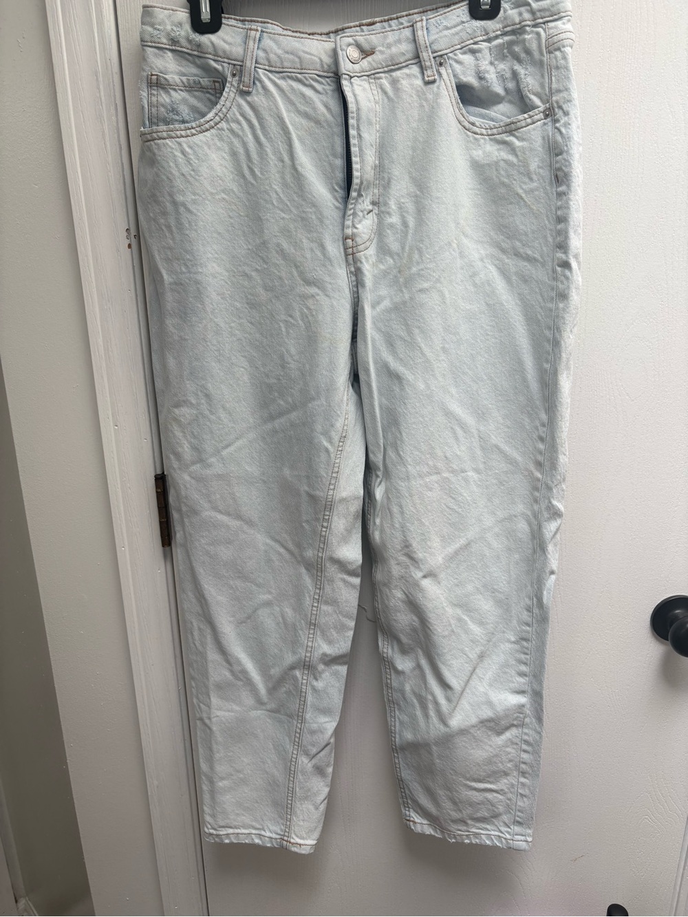 wild fable Light Wash Straight Leg Jeans - Pale Blue